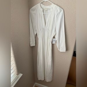 Treasure & Bond linen blend dress